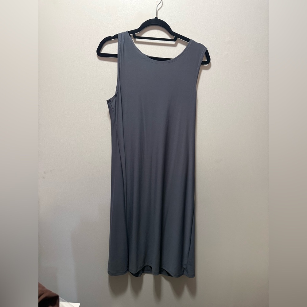 Lightweight Sleeveless Gray Dress